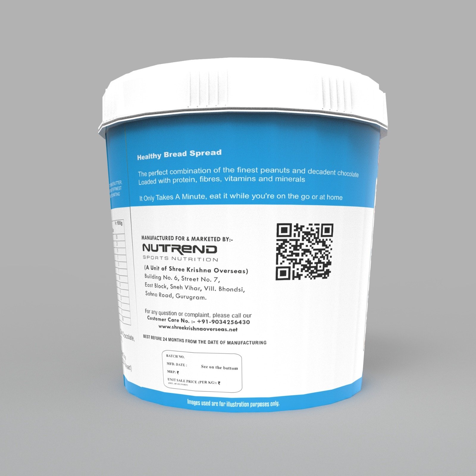 Nutrend Sports Nutrition Peanut Butter - Image 3